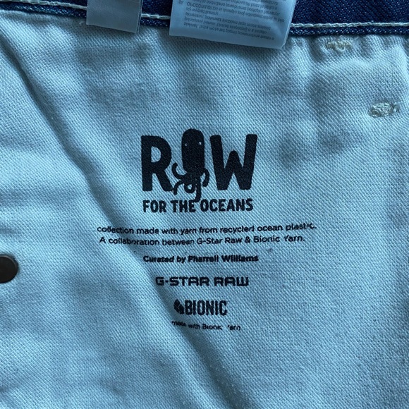 💙G-STAR RAW FOR THE OCEANS TYPE C 3D Super Slim Distressed Jeans - Picture 7 of 9